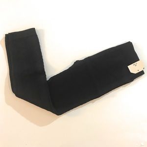 Black Cable Leggings